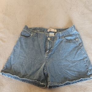 Faded Glory Light Blue Denim Jean Shorts